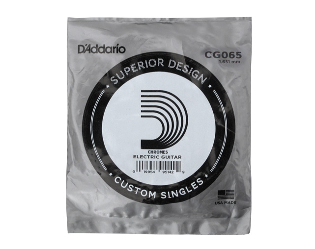 D'Addario Flat Wound CG065 Single Guitar string