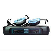 PowerAcoustics WM7200 Fitness Twin Wireless Head Microphone