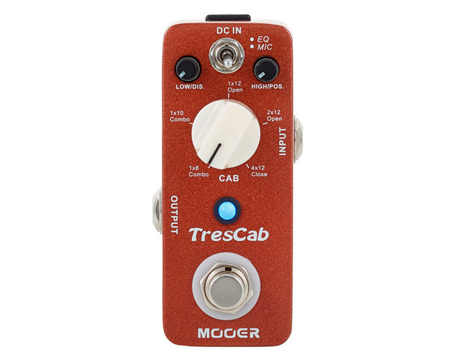 MOOER TresCab Guitar Pedal