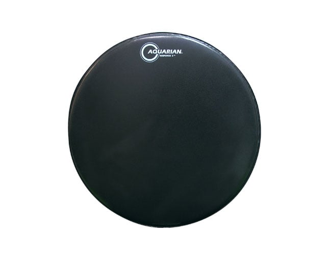Aquarian TCRSP216BK Response II Coated Black 16" Tom Head
