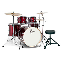 Gretsch Energy E-625 Wine Red w/Paiste 101 Cymbals