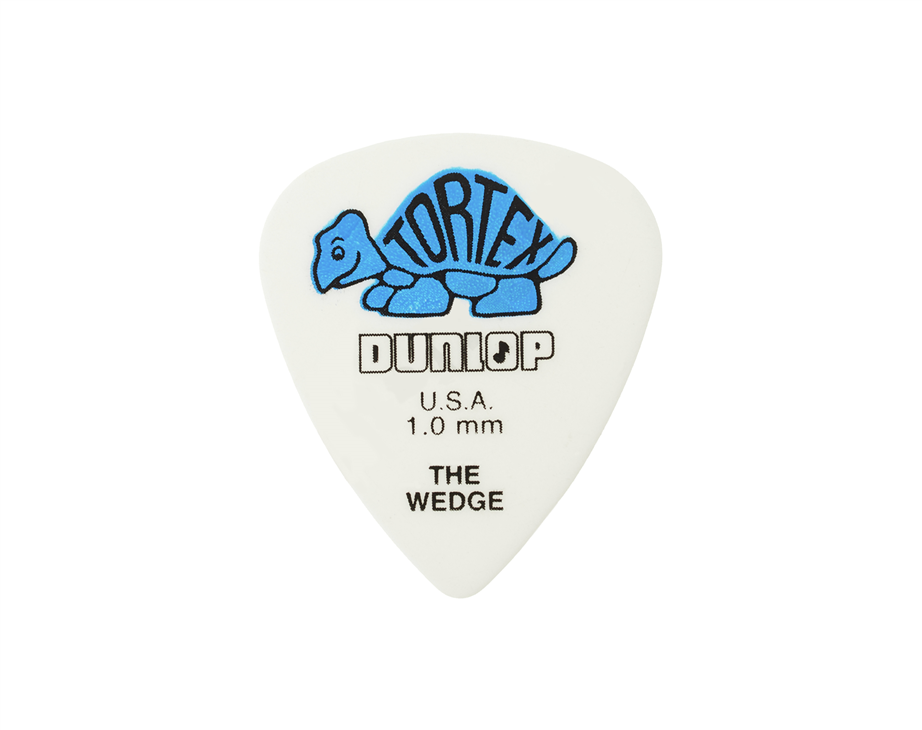 Jim Dunlop Tortex 424 Wedge 1.00mm 72-Un Pick