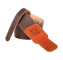 Boss BSL-25-BRN Brown Leather guitar strap