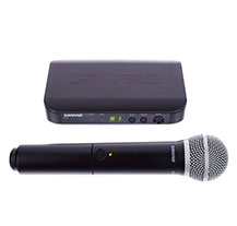 Shure BLX24E/PG58 Handheld Wireless Microphone System