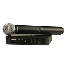 Shure BLX24E/SM58 Handheld Wireless Microphone System