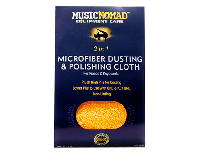 Music Nomad Microfiber Dusting & Polishing Cloth - Pianos