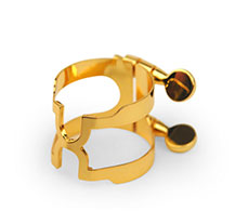 Rico HBS2G Golden Ligature/Cap for Baritone Sax