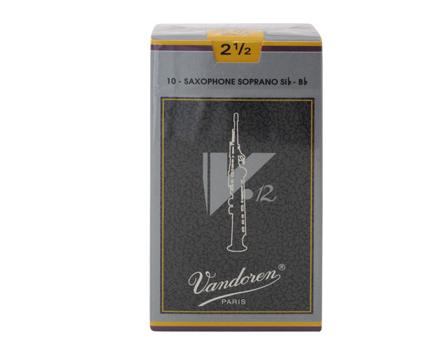 Vandoren V12 2.5 10-Un Soprano Sax Reed