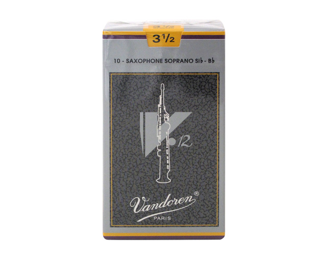 Vandoren V12 3.5 10 UN Soprano Sax Reed