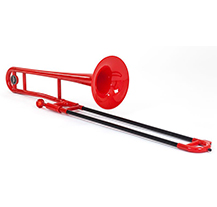 Trombone Tromba TBPR Vermelho Plástico
