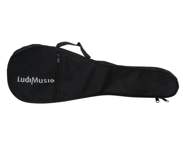 Funda para Cavaquiño/Ukulele Ludimusic 23 Logo Negro