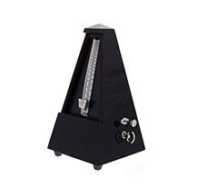 Wittner 816 Polished Black with Bell Mechanical Metronome
