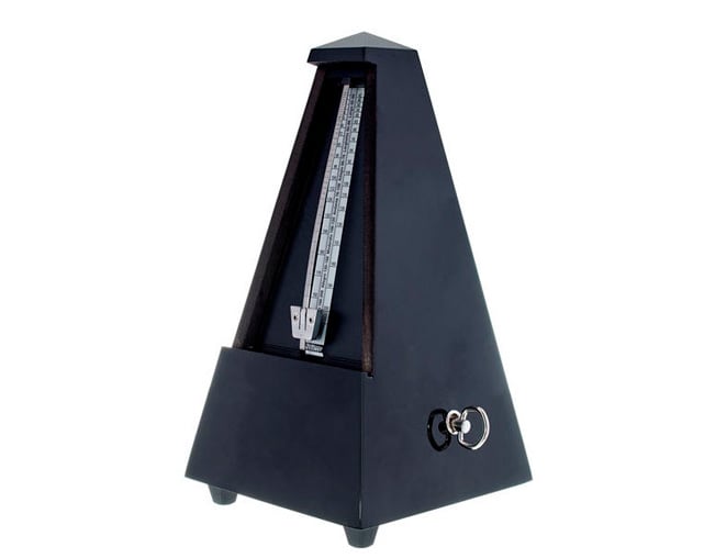 Wittner 806 Polished Black Mechanical Metronome