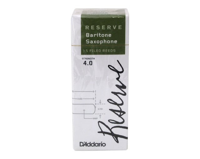 D'Addario Reserve 4.0 5 uni bariton sax reed