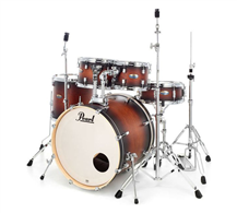 Pearl Decade DMP905 Maple #260 Satin Brown Burst Drumkit