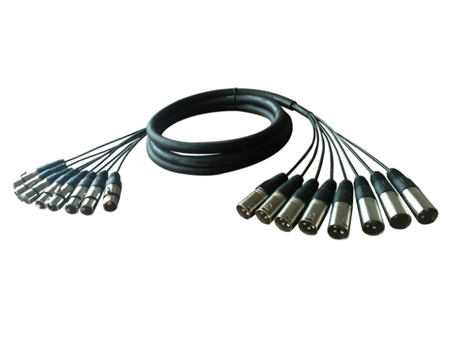 PowerAcoustics CAB2223 15mts 8inXlr/8outXlr Multicore Cable