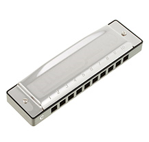 Hohner SilverStar 504/20 D 20 Diatonic Harmonica