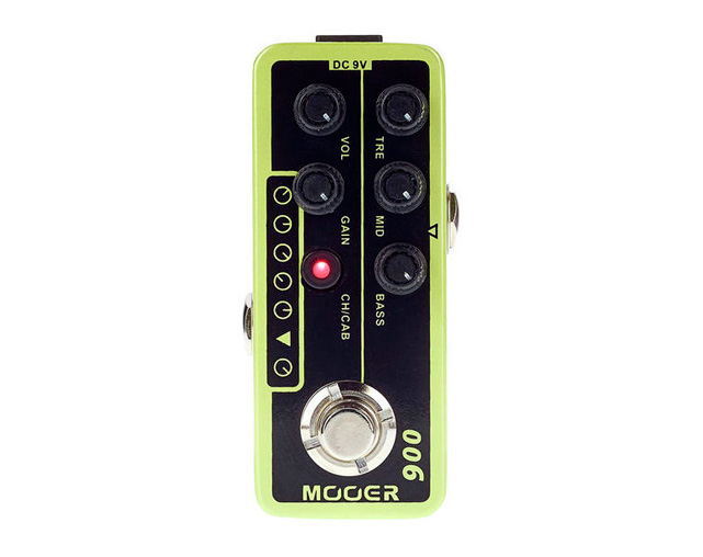 MOOER 006 US Classic Deluxe Micro Preamp Guitar Pedal | Ludimusic