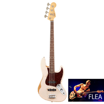 Fender Flea Jazz Bass Roadworn Shell Pink
