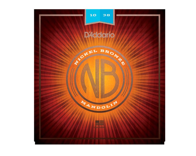 D'Addario NBM1038 Níquel Bronze 010-038 Mandolin Strings