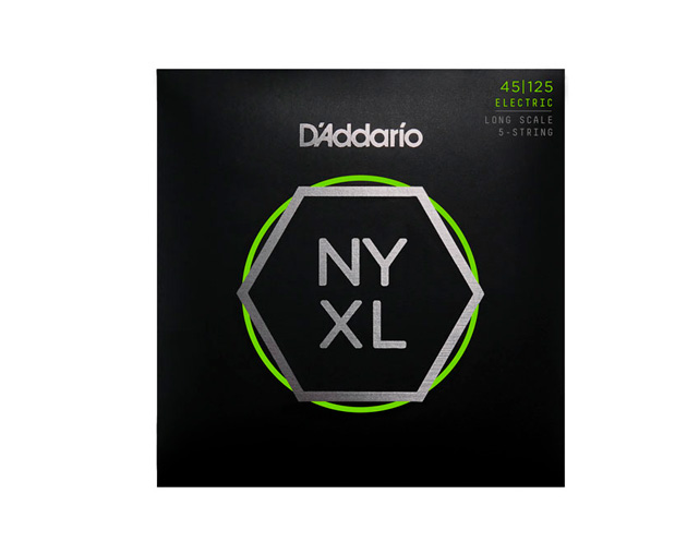D'Addario NYXL45125 5-String 045-125 Bass Guitar Strings