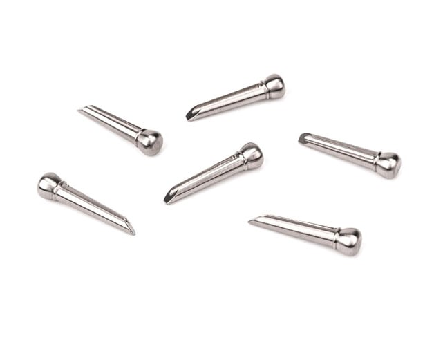 D'Addario PS13 Gray titanium Bridge Pins