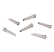 D'Addario PS13 Gray titanium Bridge Pins