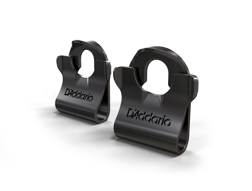 D'Addario DLC01 Black Straplock