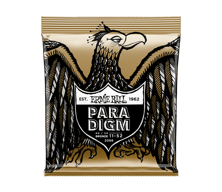 Ernie Ball EB2088 Paradigm Bronze 011-052 Acoustic Guitar String Set