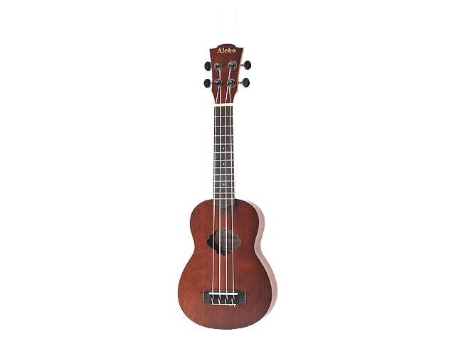 Leho Aleho ALH-MS Mahogany Soprano Ukulele with Gig Bag