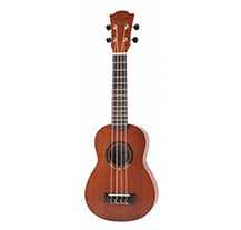 Leho Caoba with Gig Bag Soprano Ukulele