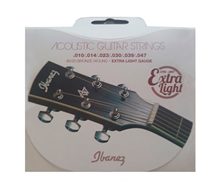 Ibanez IACS61C Bronze Coated 010-047 Acoustic Guitar String Set