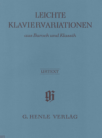 Leichte Klaviervariationen Aus Barock Und Klassik