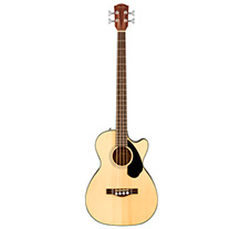 Fender CB-60SCE Natural Acoustic Electric Bass