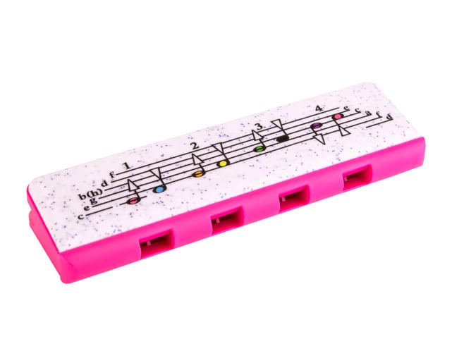 Hohner Speedy Pink Diatonic Harmonica