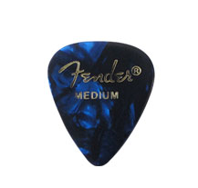 Fender 351 Celluloid Blue Moto Picks