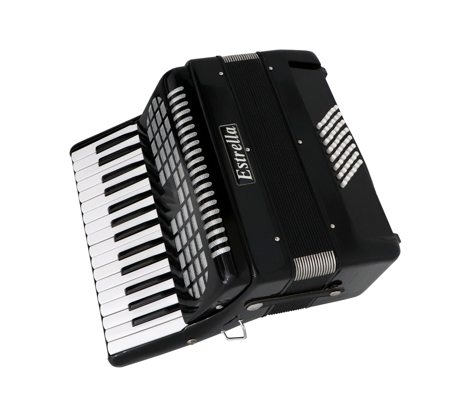 Estrella E32N 32 Black 30 Keys 32 Bass Key Accordion