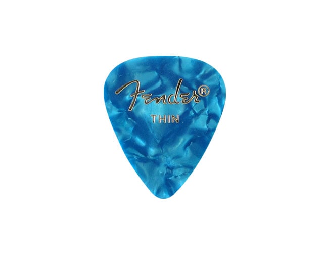Fender 351 Celluloid Ocean Turquoise Picks