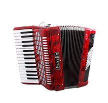 Estrella E48R 48 Red 30 Keys 48 Bass Piano Accordion