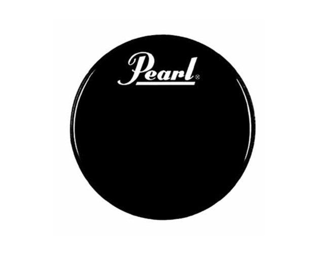 Pearl PTH20PL Black 20" Bass Drum Head