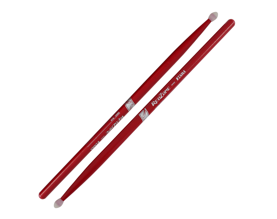 Tama 5B Oak Red Zone Nylon Tip Drumsticks