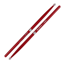Tama 5B Oak Red Zone Nylon Tip Drumsticks