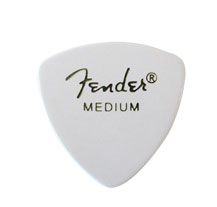 Palheta Fender 346 Celluloid Medium White