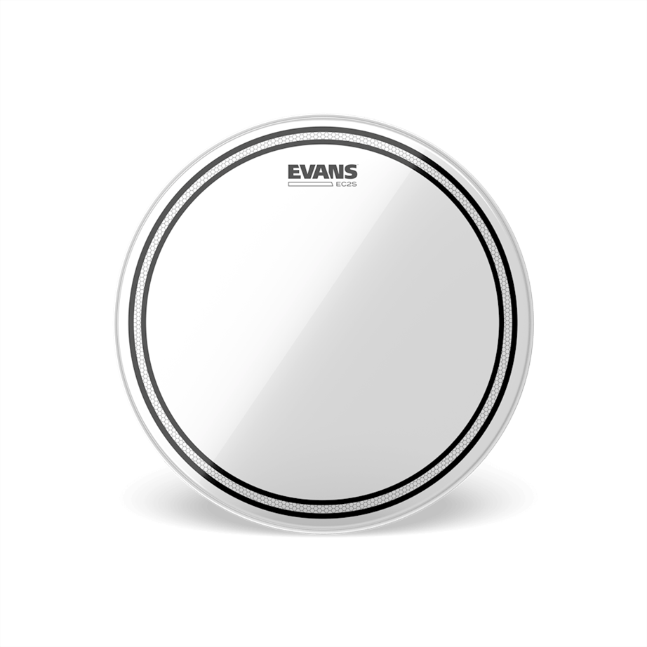 Pele Timbalão 12" Evans TT12EC2S Clear