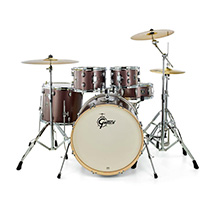 Gretsch Energy E-625 Grey Steel w/Paiste 101 Cymbals