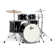 Gretsch Energy E-625 Black w/Paiste 101 Cymbals