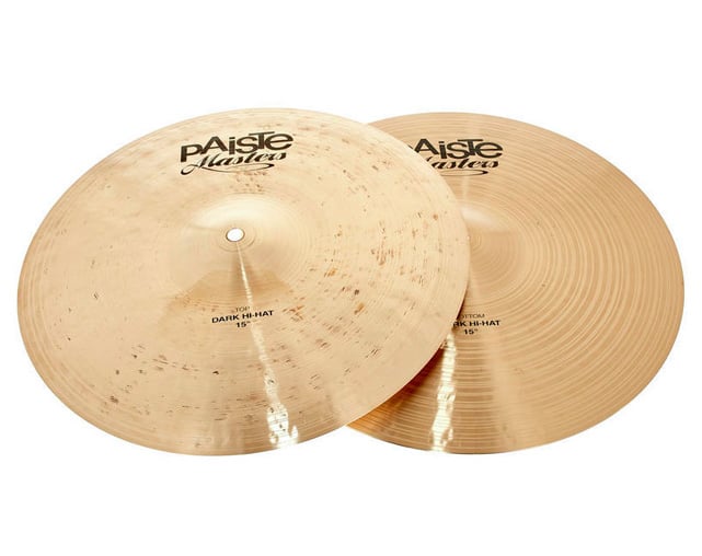Prato Hi Hat Paiste Masters Dark 15"