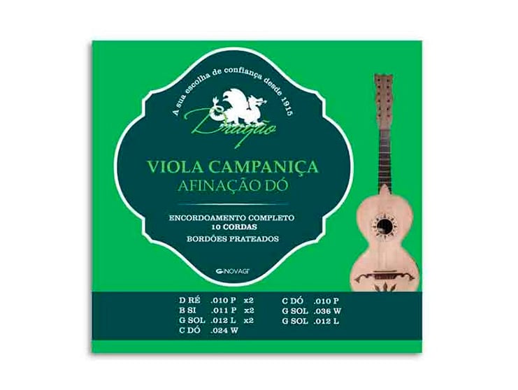 Dragao Campaniça C Tuning 10 strings Strings Set