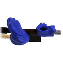 Things 4 Strings Bow Hold Buddies Bright Blue Violin/Viola Bow Hold