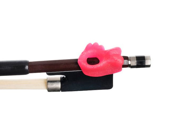 Things 4 Strings Hold Fish Sparkly Pink Violin/Viola Bow Hold